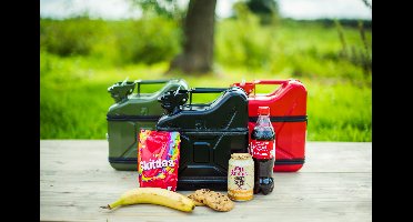 Jerrycan 5L Pakket - Zwart - Draagbaar en Duurzaam - Ideaal voor Outdoor Avonturen - Handig en Stijlvol