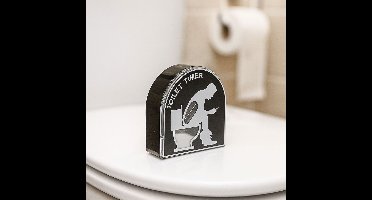 Toilet Timer Zandloper - Duur van 5 Minuten