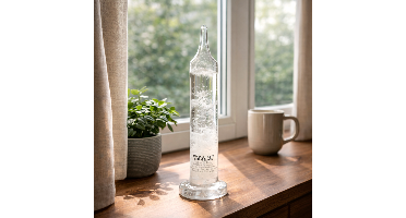 Stormglas 28 cm - Admiral Fitzroy - Luxe Weersvoorspeller in Giftbox