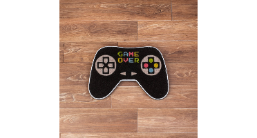Vloermat 'Game Over' - Kokos/Sisal - 60x40 cm - Retro Gaming Design