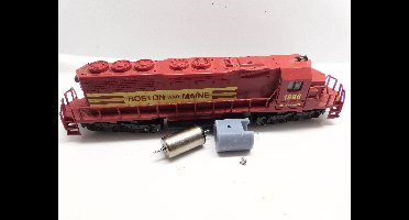 micromotor HME005 voor Mehano / AHM / IHC / Modelpower SD40 (Alleen de versie zonder vliegwielen!)