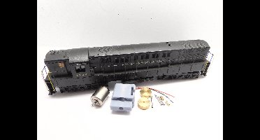 micromotor HAT002F voor Athearn Fairbanks Morse Train Master, F45, FP45, GP35, F7A & F7B (*Alleen 1973 en 1984 versies!)