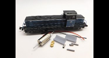 micromotor NP005F ombouwset voor Piko SNCF BB 66000, SNCF 040 DG