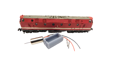 micromotor NB003 motor ombouwset voor Brawa BR 119, BR 229