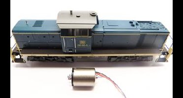 micromotor HMT001 motor ombouwset voor Märklin / Trix BR 290 / V 90 (Softdrive-Sinus) Motor Märklin 103045, Trix E230562 (Softdrive-Sinus)