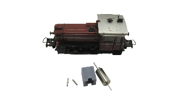 micromotor HR007 HO motor ombouwset voor Roco Köf III Altes Modell