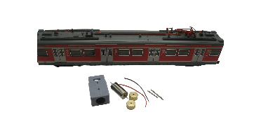 micromotor HR005C Glockenankermotor ombouwset voor Roco BR 420, ET 420, S-Bahn
