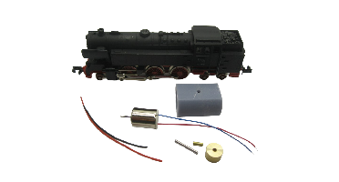 micromotor NA023F motor ombouwset voor Arnold BR 66