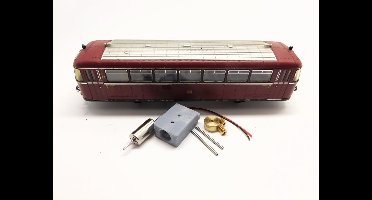 micromotor HF015C ombouwset voor Fleischmann H0 VT 95, BR 795