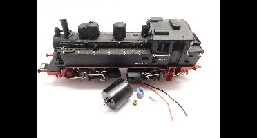 micromotor HRI013G ombouwset Rivarossi BR 98 (98 009 - Alleen oude motor)