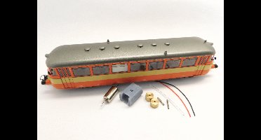 micromotor HBK001C ombouwset voor Brekina MAN Schienenbus