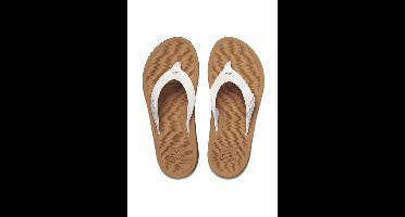 Reef Slippers Santa Ana CI7130 Wit / Bruin-38.5 maat 38.5