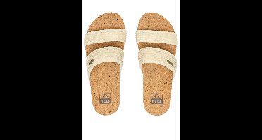 Reef Slippers Cushion Vista Hi CJ5936 Wit / Bruin-38.5 maat 38.5