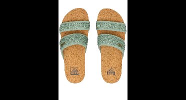 Reef Slippers Cushion Vista Hi CJ5938 Groen / Bruin maat