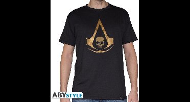 Assassin's Creed - AC 4 Golden Crest Men's T-shirt Black