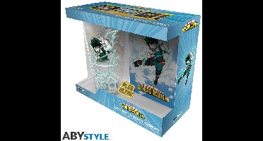 My Hero Academia - XXL Glass + Pin + Pocket Notebook Gift Set