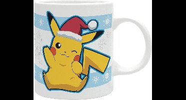 Pokemon - Pikachu with Hat Christmas Mug