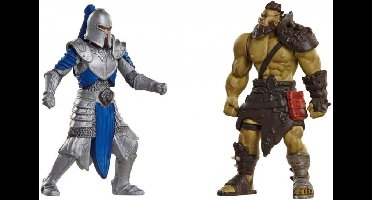 Warcraft Mini Figures - Alliance Soldier vs Horde Warrior