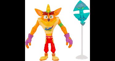 Crash Bandicoot - Retro Crash with Ika Ika Mask Figure