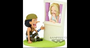 One Piece WCF Log Stories Figure - Usopp & Kaya