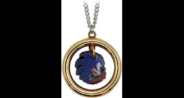 Sonic the Hedgehog Necklace with Pendant Ring - Sonic