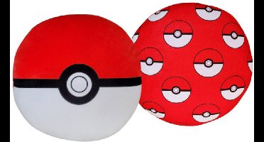 Pokemon Pluche Pillow - PokeBall/Pokeball Pattern