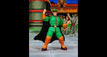 Ultra Street Fighter II: The Final Challengers Action Figure - M. Bison (Green)