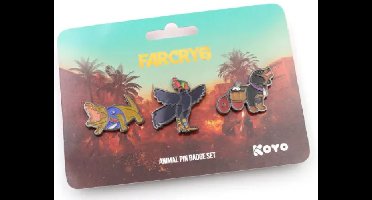 Farcry 6 Badge Pin - Animal Badge Pins 3-Pack