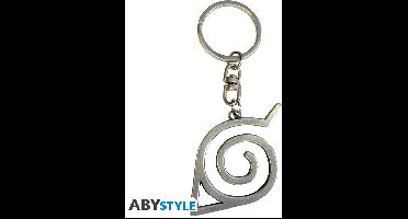 Naruto Shippuden - Metal Konoha Keychain