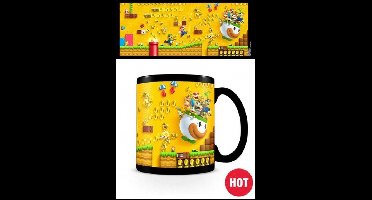 Super Mario Heat Change Mug - Coin Gold Rush