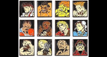 Street Fighter - Characters Badge Set