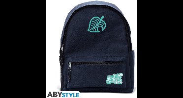 Animal Crossing Backpack - Leaf Logo (Blue)