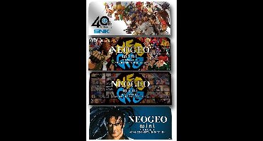 Neo Geo Mini Character Stickers