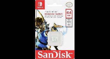 Sandisk MicroSDXC 64GB Memory Card (Legend of Zelda)