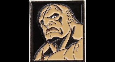Street Fighter Pin Badge: Sagat
