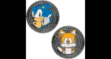 Sonic the Hedgehog Collectable Coin - Sonic & Tails