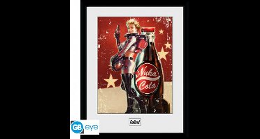 Fallout Framed Print - Nuka Cola