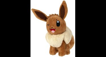 Pokemon Pluche - Winking Eevee (Jazwares) 22cm
