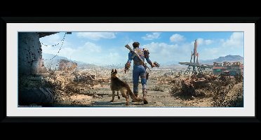 Fallout Framed Print - Sole Male Survivor (30x75cm)