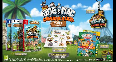 New Joe & Mac Caveman Ninja - T-Rex Edition