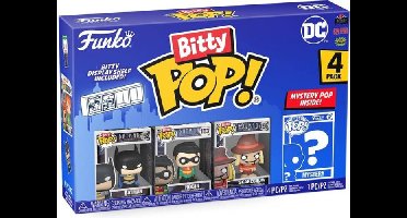 DC Batman Funko Bitty Pop! 4-Pack: Batman / Robin / Scarecrow