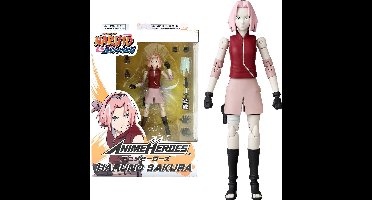 Naruto Shippuden Anime Heroes Action Figure - Sakura Haruno