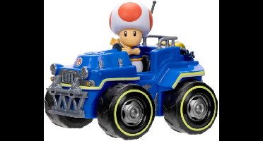 Super Mario Bros Movie - Toad Figure with Kart
