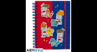 Pokemon A5 Notebook - Blue & Red Partners