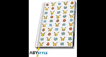 Pokemon A5 Notebook - Starters