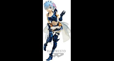 Re: Zero Starting Life in Another World Banpresto Chronicle EXQ Figure - Rem Maid Armour Version