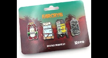 Farcry 6 Badge Pin - Backpack Set