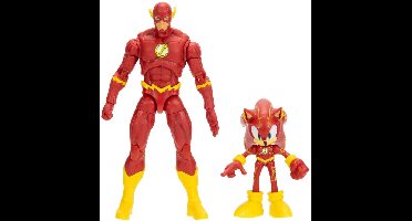 DC x Sonic the Hedgehog Action Figures 2-Pack - Flash & Sonic (Wave 4)