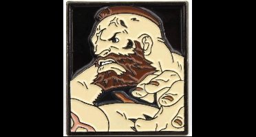 Street Fighter Pin Badge: Zangief