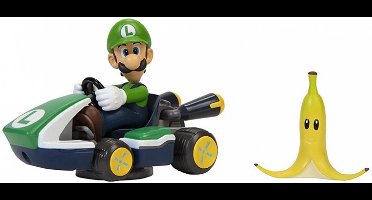Mario Kart Mini Racer - Spin Out Luigi Kart